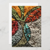 Needle Punch Design greeting card ノートカード (正面/裏面)