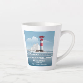 Needles Lighthouse カフェラテマグ