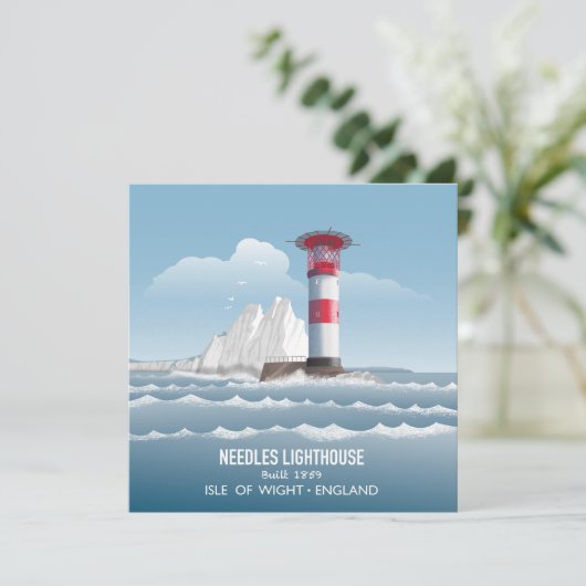Needles Lighthouse カード (スタンド正面)