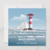 Needles Lighthouse カード (正面)