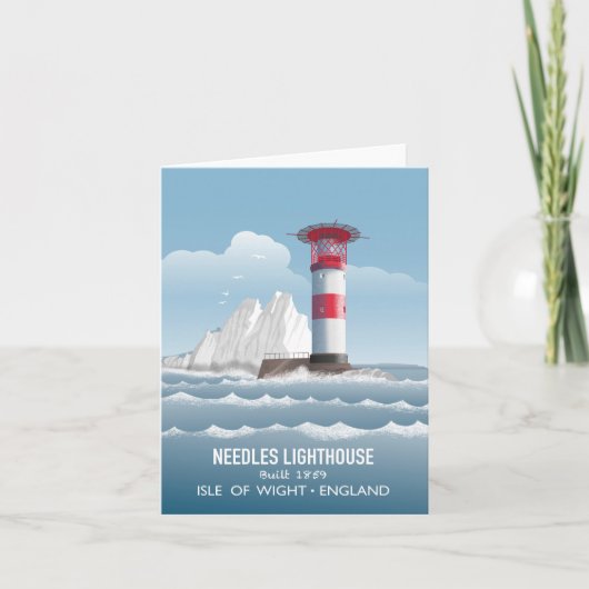 Needles Lighthouse カード (正面)