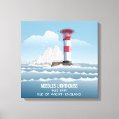 Needles Lighthouse キャンバスプリント (正面)