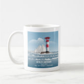 Needles Lighthouse コーヒーマグカップ (左)