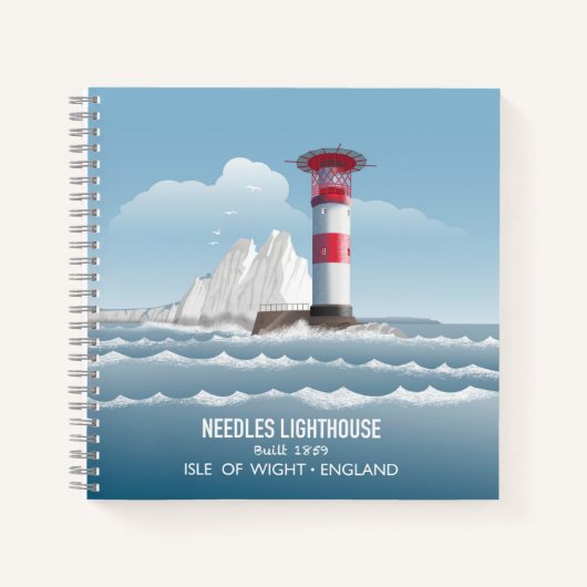 Needles Lighthouse ノートブック (正面)