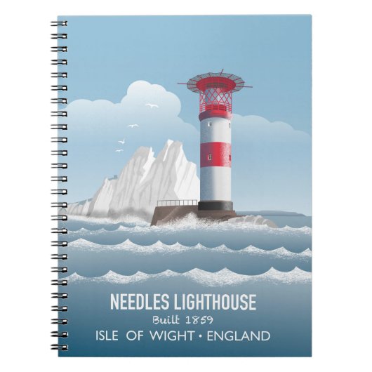 Needles Lighthouse ノートブック (正面)