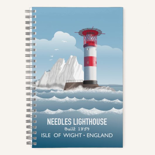 Needles Lighthouse ノートブック (正面)
