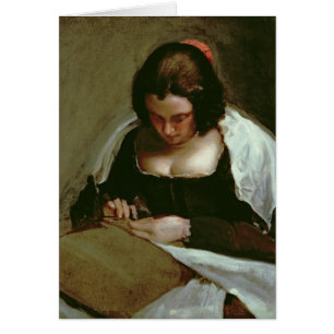 Needlewoman、c.1640-50