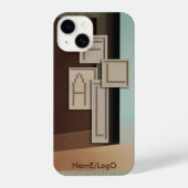 needlework_3_4forfall_2 iPhoneケース iPhone 14ケース (裏面)