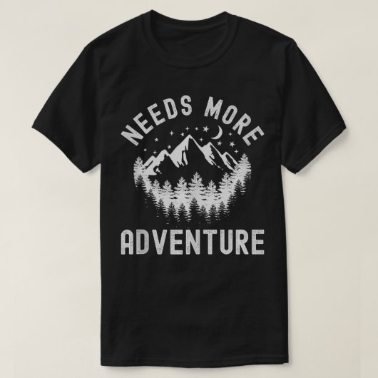 Needsアドベンチャーおもしろい旅行恋人Vacati Tシャツ (デザイン正面)