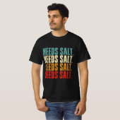 Needsソルトシェフ料理愛好家 Tシャツ (正面フル)
