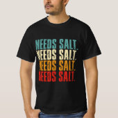 Needsソルトシェフ料理愛好家 Tシャツ (正面)
