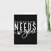 Needs Mental Health Problems認識度月 カード (正面)