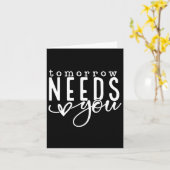 Needs Mental Health Problems認識度月 カード (黄色い花)