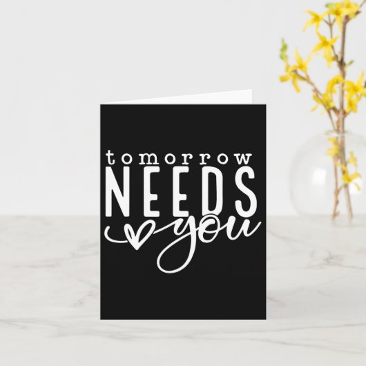 Needs Mental Health Problems認識度月 カード (黄色い花)