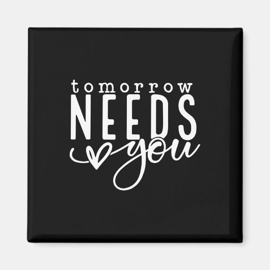 Needs Mental Health Problems認識度月 マグネット (正面)