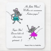 Neenee & Nunu Mäuse Mouse Pad マウスパッド (正面)