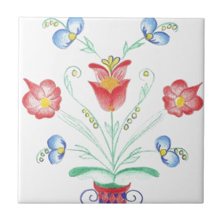 Neeter著Rosemaling タイル