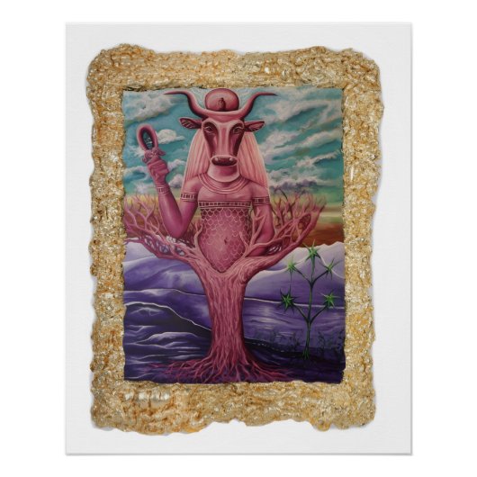 Nefertaraによるハトールアートポスター ポスター (正面)