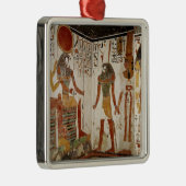 Nefertariは神の前に持って来られます メタルオーナメント (右)