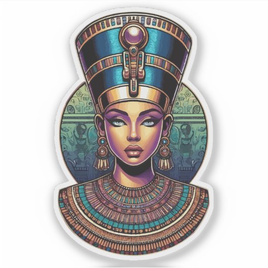 Nefertari シール (正面)