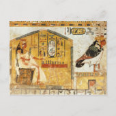 Nefertari playing senet ポストカード (正面)