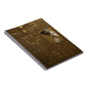 Nefertit Hieroglyphノートブック ノートブック (右側)