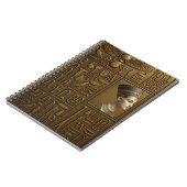 Nefertit Hieroglyphノートブック ノートブック (左側)
