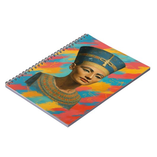 Nefertit Queen Notebook ノートブック (左側)