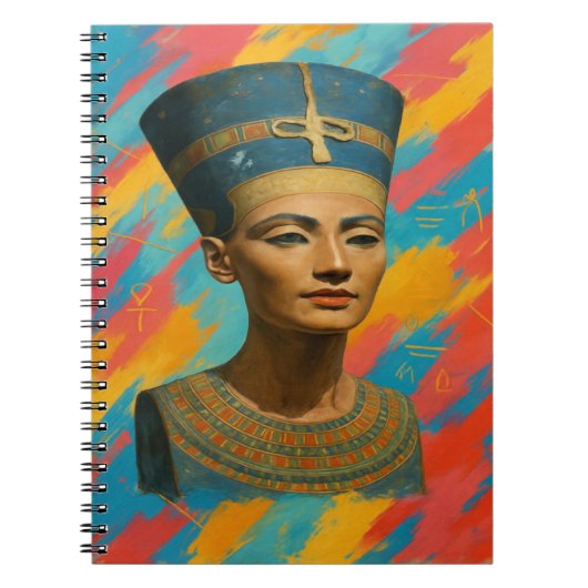 Nefertit Queen Notebook ノートブック (正面)