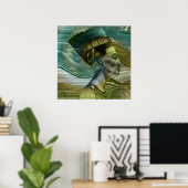 Nefertitiが明らかにした ポスター (ホームオフィス)