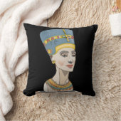 NefertitiとCartoche クッション (ブランケット)