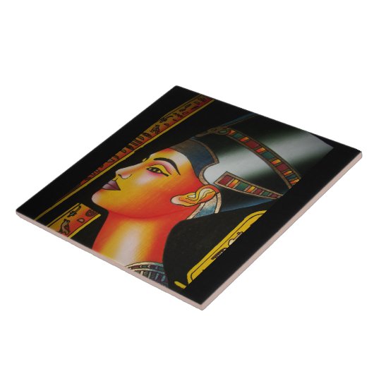 Nefertitiエジプトの女王 タイル (側面)