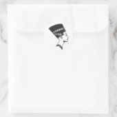 Nefertitiエジプト女王エジプトの歴史 ラウンドシール (バッグ)