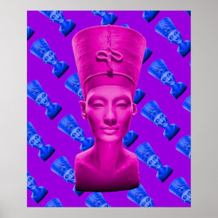 Nefertitiピンクのポスター ポスター
