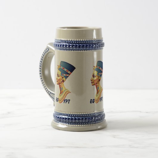 Nefertiti نفرتيتي Mug ビールジョッキ (正面左)
