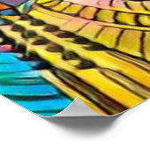 Nefertiti – エジプトのクイーンウォールアートポスター ポスター (角)