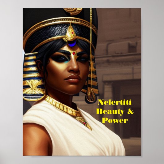 Nefertiti、美しい、電源 ポスター (正面)