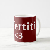 Nefertiti <3 コーヒーマグカップ (正面右)