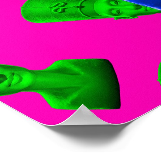 Nefertiti Blueポスター ポスター (角)