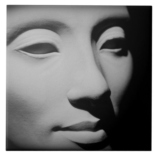Nefertiti EC22-14の顔 タイル (正面)