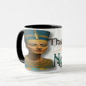 Nefertiti Mugの精神 マグカップ (正面左)