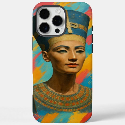 Nefertiti Spirit iPhoneケース Case-Mate iPhoneケース (裏面)