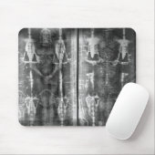 Negative Photo Shroud of Turin Crucifixion マウスパッド (マウス)