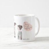 Neggingおよび偏見 コーヒーマグカップ (正面右)