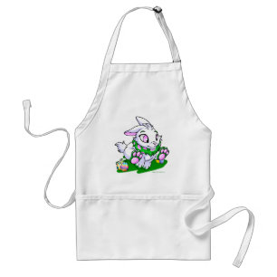 neggsを通って競争する緑のCybunny スタンダードエプロン
