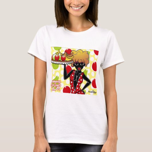 negritaのpuloy frutas tシャツ (正面)