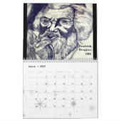 NEGRO DIGNITY  カレンダー (3月 2027)