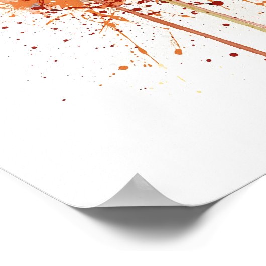 Negroni Cocktail ポスター (角)