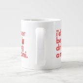 Negroni Coffee Mug - 「私は好きだった…」 ジャンボコーヒーマグカップ (裏面)