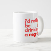 Negroni Coffee Mug - 「私は好きだった…」 ジャンボコーヒーマグカップ (正面右)